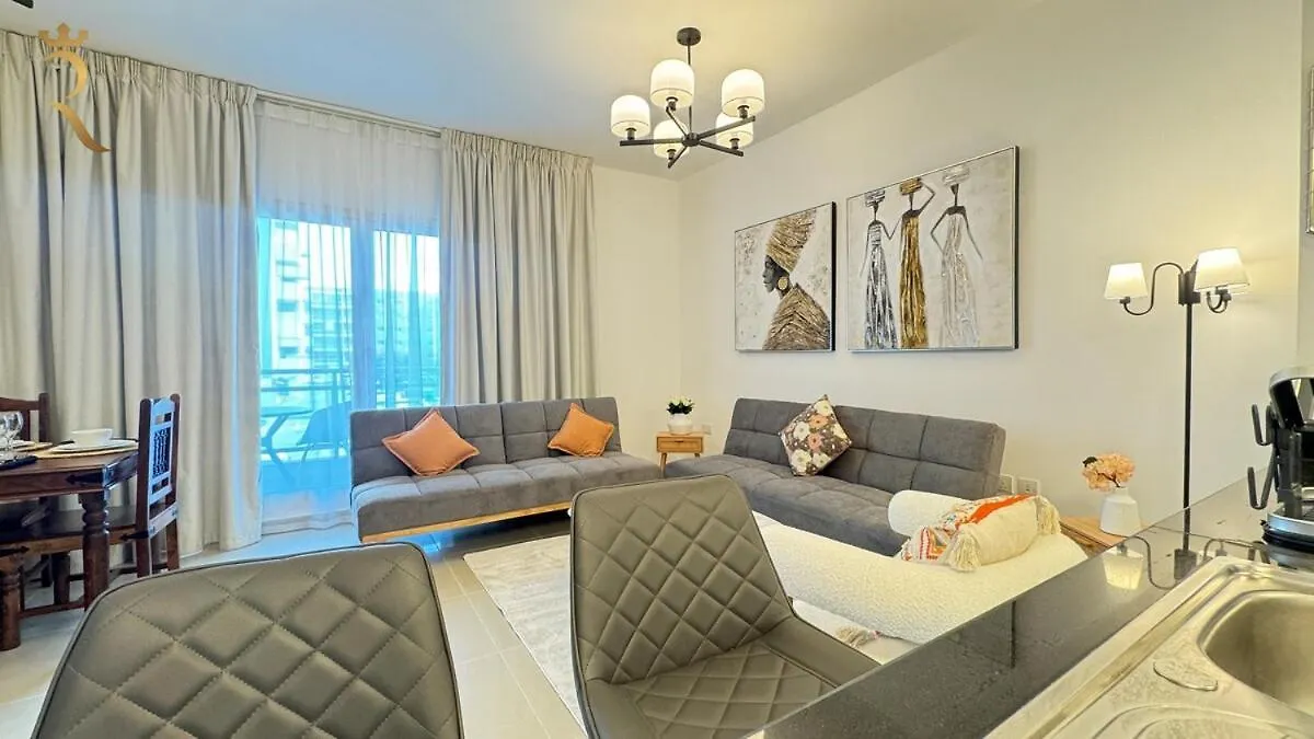 דירה Al Reef Retreat Your 1Br Sofa Beds, Pool And Gym